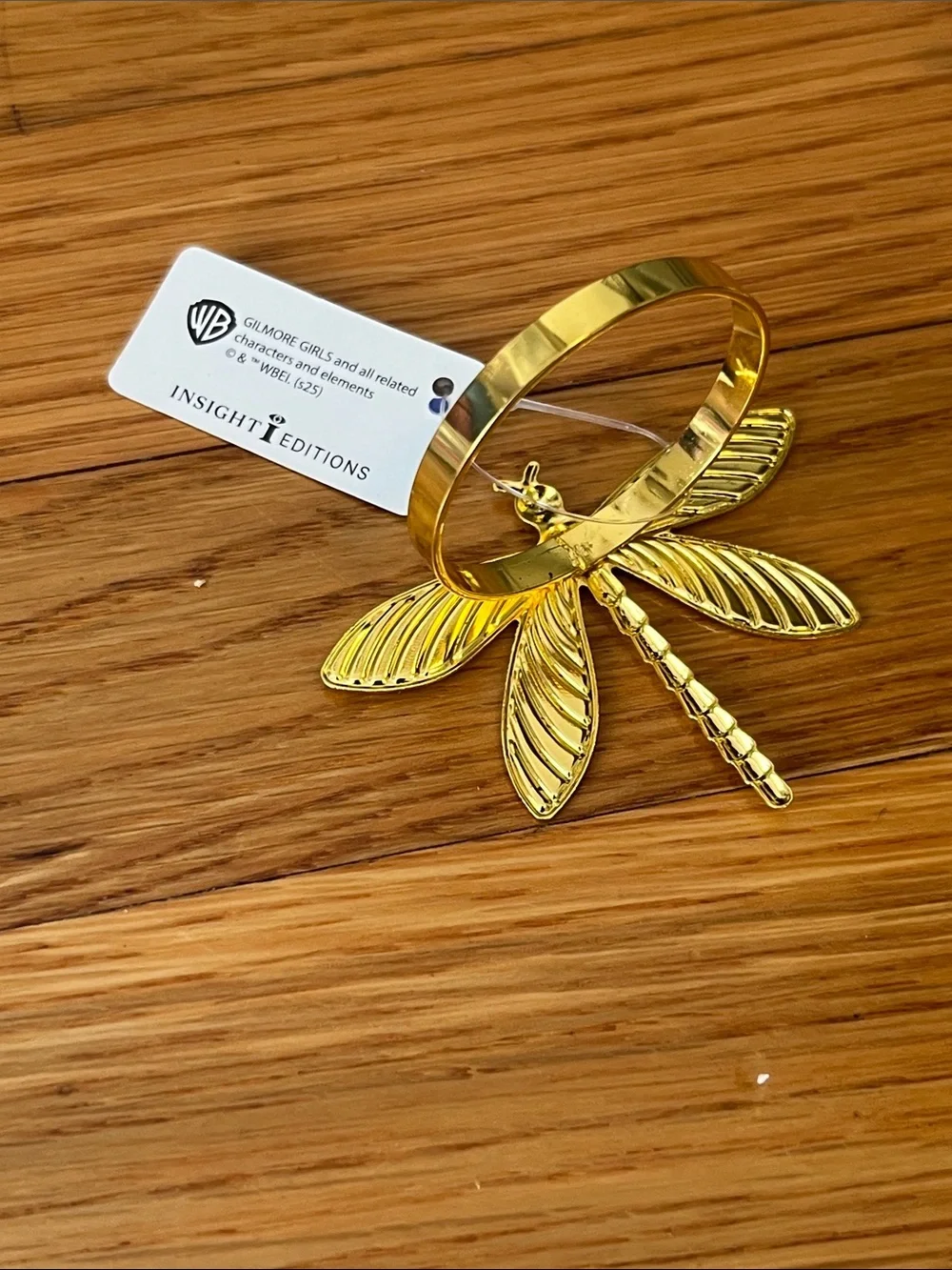 Gilmore Girls Gold Dragonfly Napkin Rings - Set of 2